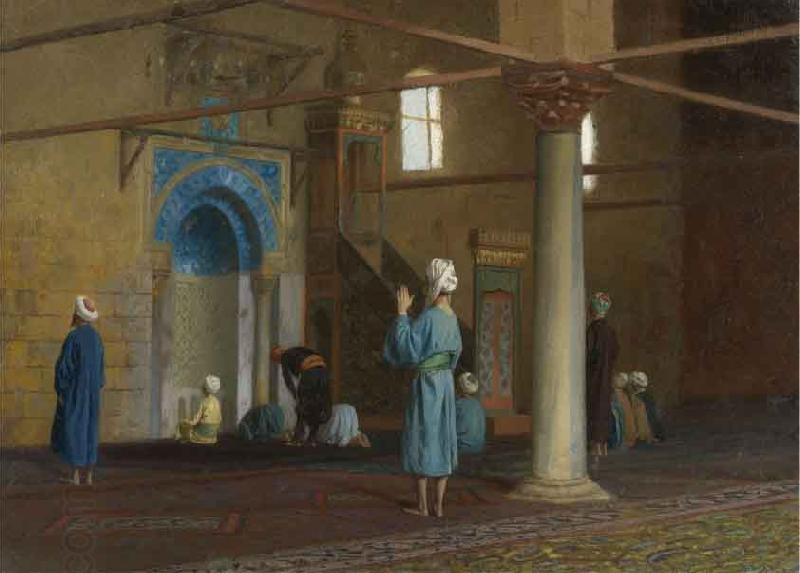Jean Leon Gerome Priere dans la mosquee oil painting picture
